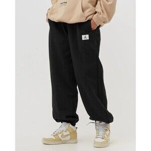 Jordan Flight Women's Fleece Pants Black/White